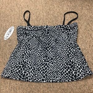 Animal Print Tankini